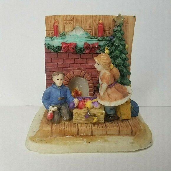 Holiday Lighted House Ceramic Decorative Light Christmas Mantel Piece - Picture 5 of 12